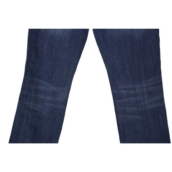 Vigoss Jeans Womens Juniors Size 11 New York Straight Stretch Distressed Denim - Picture 9 of 12